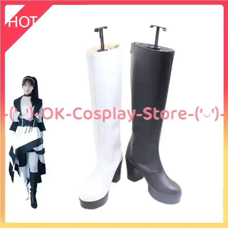 

Tsumuri Cosplay Shoes PU Leather Shoes Halloween Party Boots Cosplay Prop Custom Made