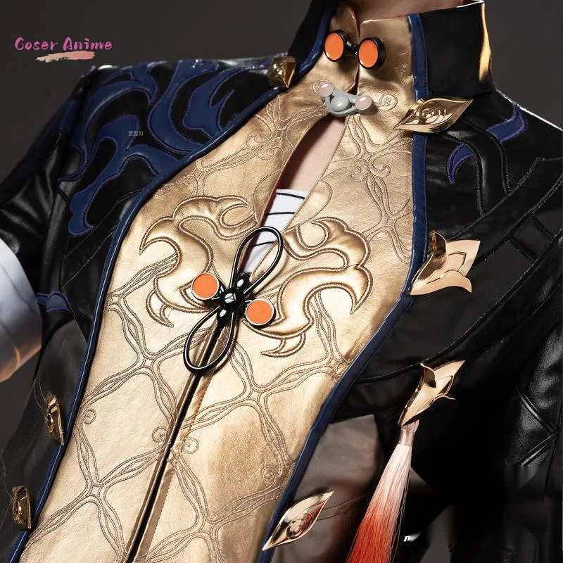 � �   CoserShapooh Game Honkai: Star Rail Blade Косплей Костюм Униформа Хэллоуин Вечеринка для Женщин Мужчин Карнавальный Реквизит