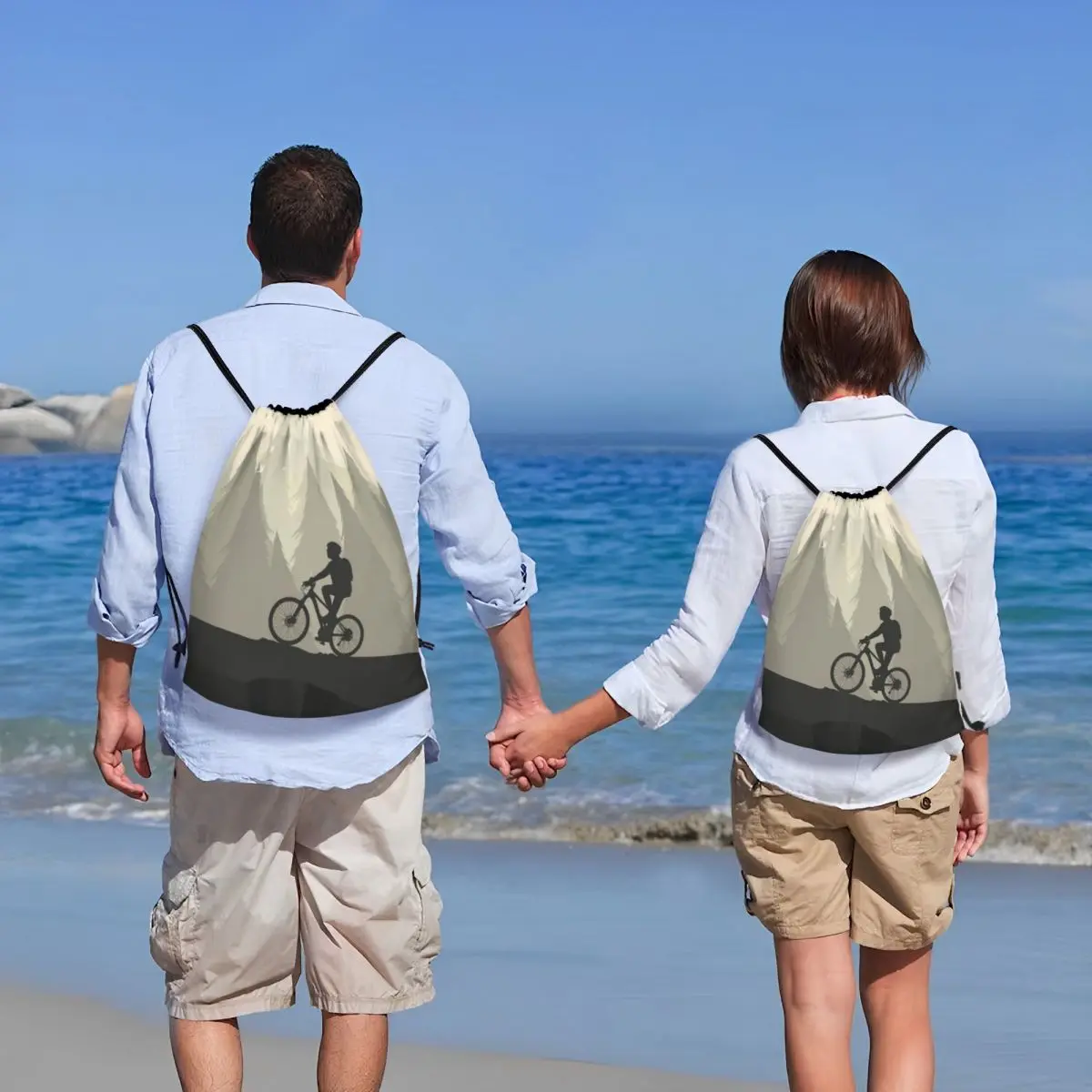 مخصص الدراجات على الدراجة الجبلية الرباط حقائب الظهر النساء الرجال الدراجات دراجة ركوب الدراجات رياضة الرياضة Sackpack أكياس لليوجا