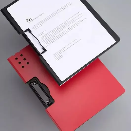 Mijia cartella A4 orizzontale 7 colori cartella Texture opaca Pad portatile portapenne portapenne Fizz Office Metting File Pocket 2 tipi