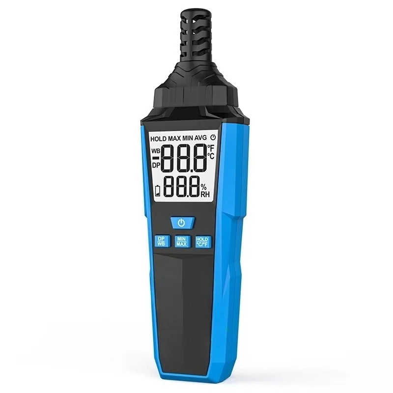 TH11 Digital Temperature & Humidity Meter Multifunctional LCD Fruit Wheat Crops Humidity Tester
