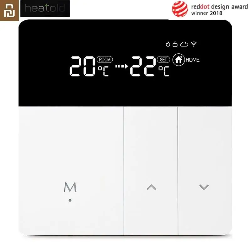 New MIJIA Smart WiFi Thermostat Temperature Controller for Water Electric Floor Gas Boiler Heating Control MI Home APP