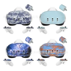 For Mate Quest 3 generation game console sticker protective film cover VR glasses handle personalized cartoon color sticker