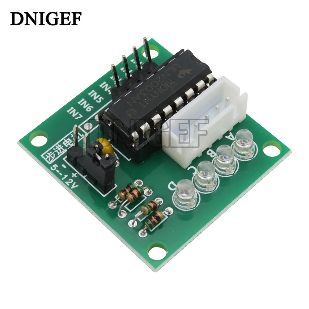 DNIGEF ULN2003 Module Stepper Motor Driver Board Test Module  For Arduino AVR