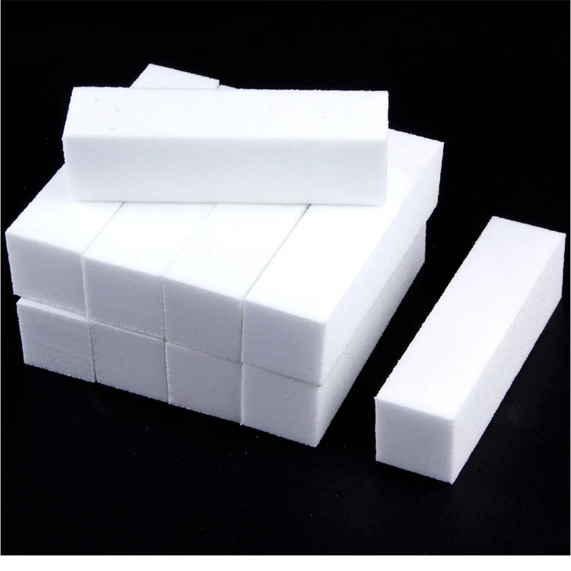 Profissional 1/5/10 pçs prego buffer lixa polidor bloco manicure pedicure arquivos lixar polimento esponja ferramentas da arte do prego