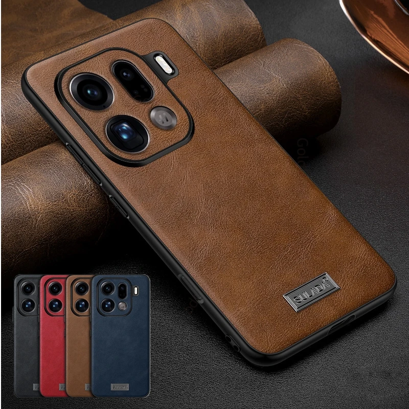 ل ممن لهم البحث X9 برو حافظة جلدية فاخرة مضادة للصدمات للهاتف ممن لهم البحث X8 X7 الترا الهاتف الغطاء الخلفي الواقي العثور على X8S زائد X6 #1