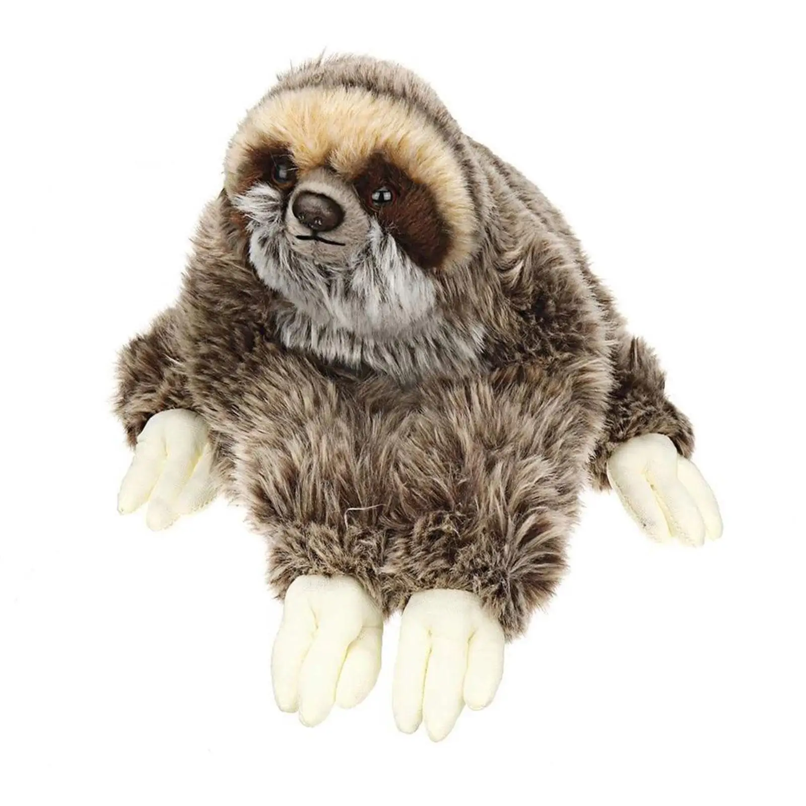 35 CM Three Toed Sloth Real Life Plush Toy Stuffed Animals Soft Plush Sloth Critters Doll Toys Children Birthday Gifts