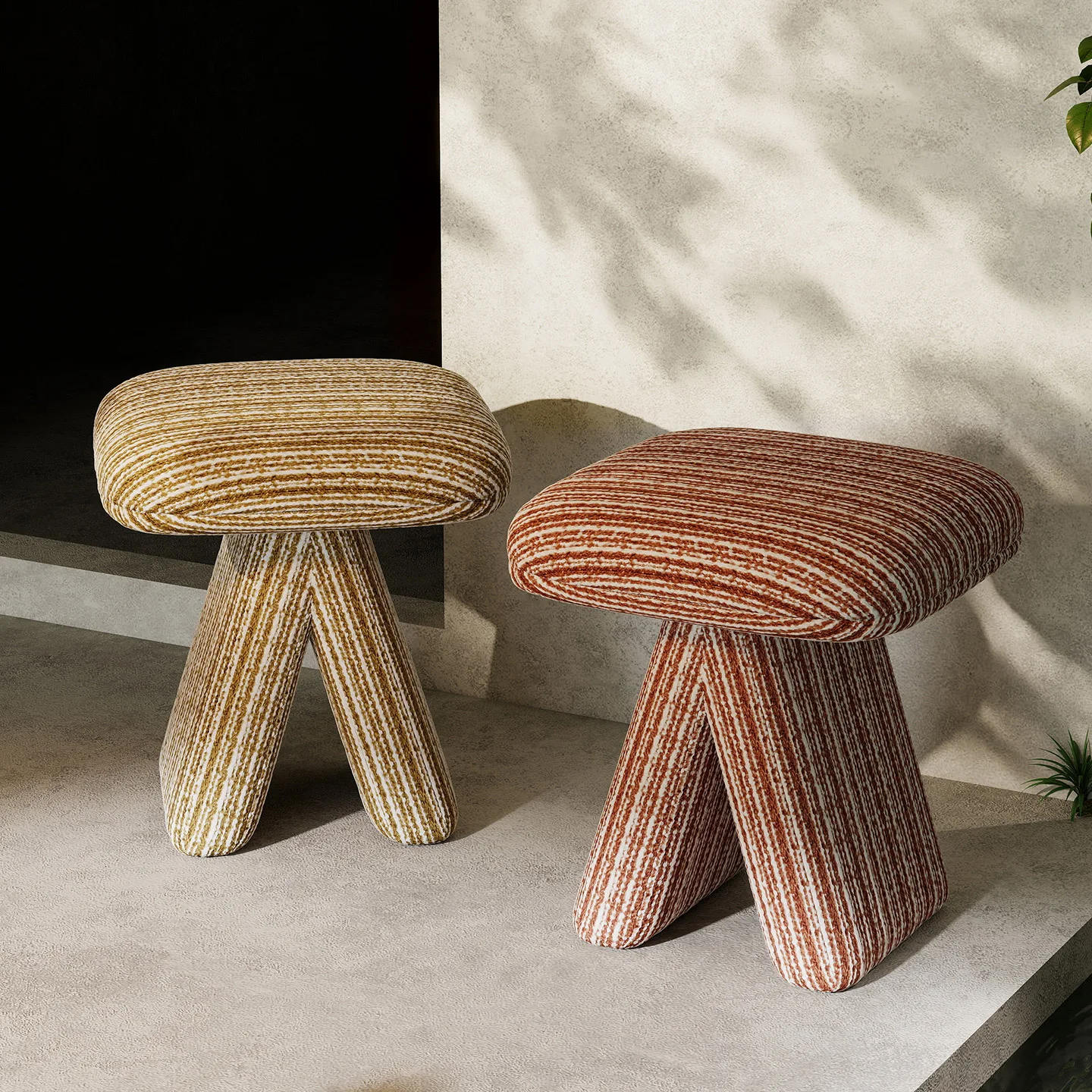 Bedroom makeup stool creative light luxury high sense girls cloakroom dressing stool home door shoe changing stool