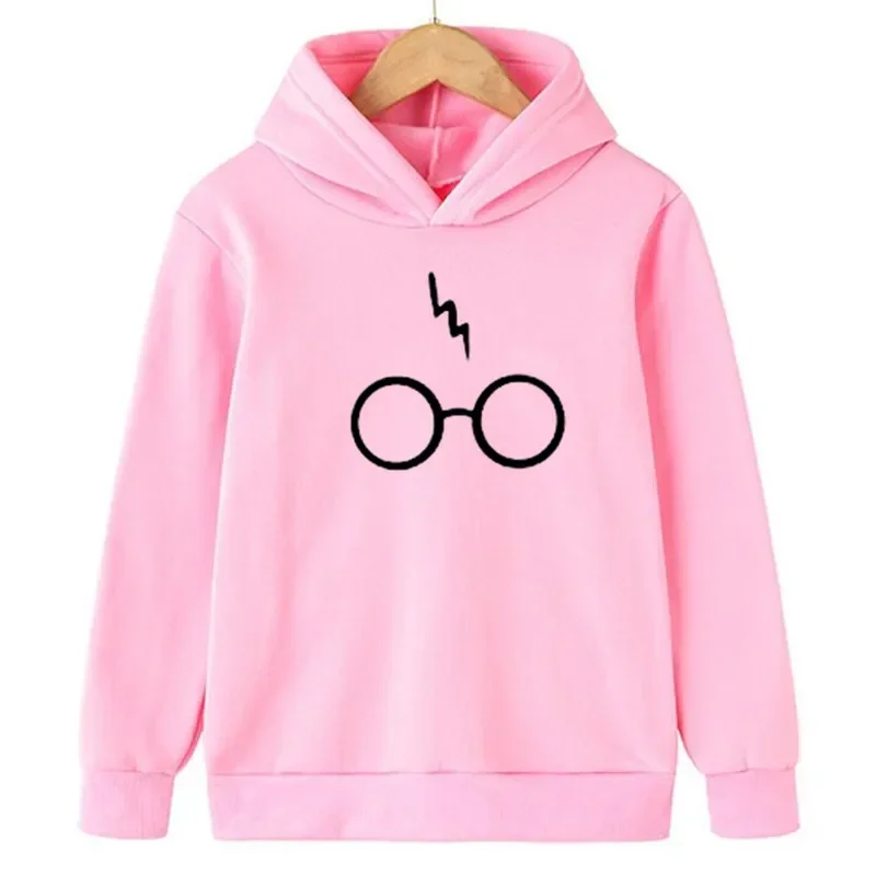 Fashionable and casual Harry Potter hooded sweatshirt for spring and autumn fun, cute boys and girls