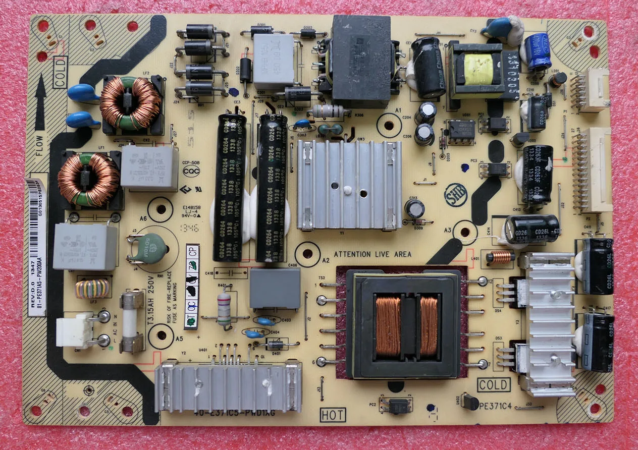 L42E4660AN-3D L48A71 40-E371C5-PWE1XG PE371C4 test ok circuit board motherboard