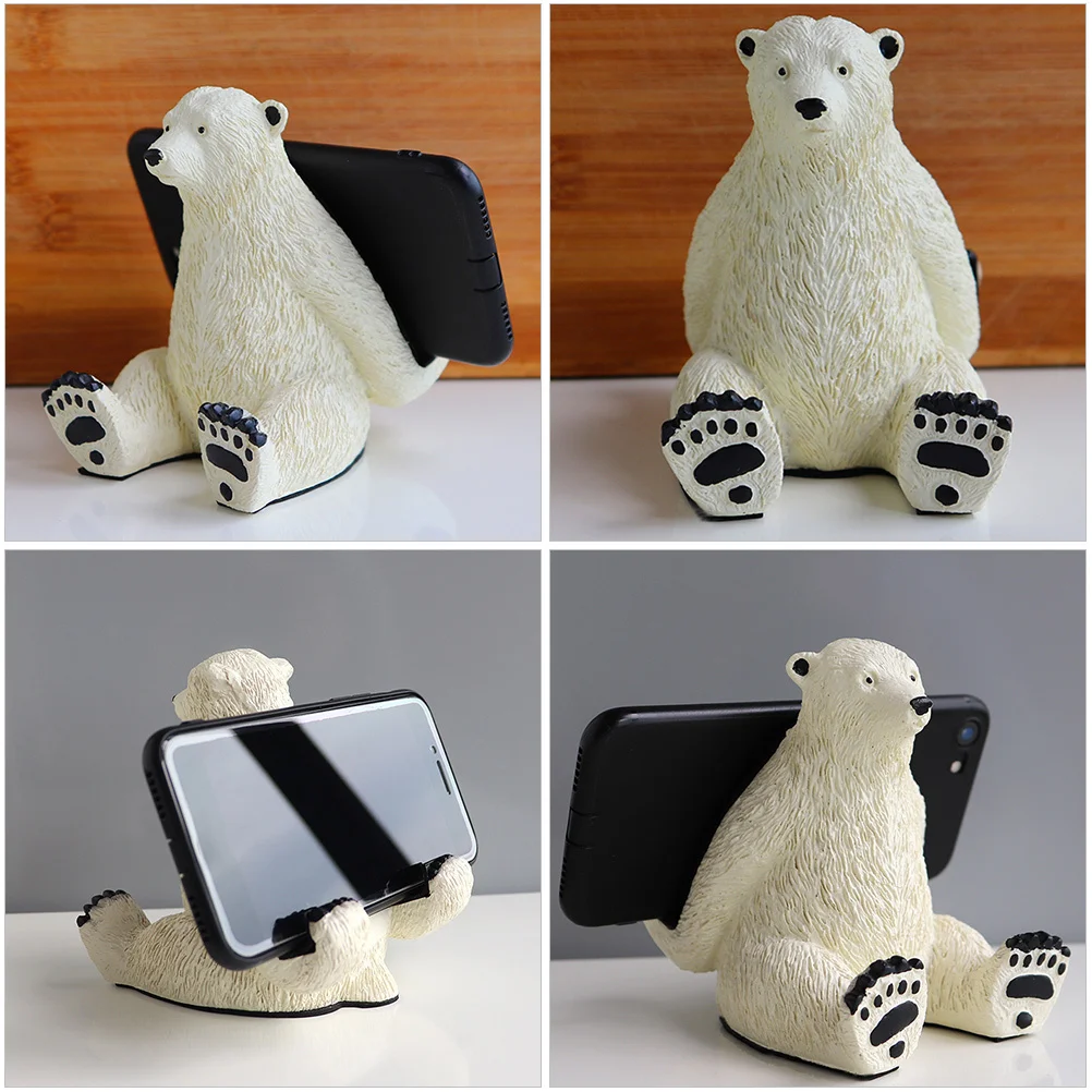 

Portable Phone and Tablet Holder Stand Premium Lightweight Desktop Bracket for Hands-Free Watching Movies Home Decor Accessory