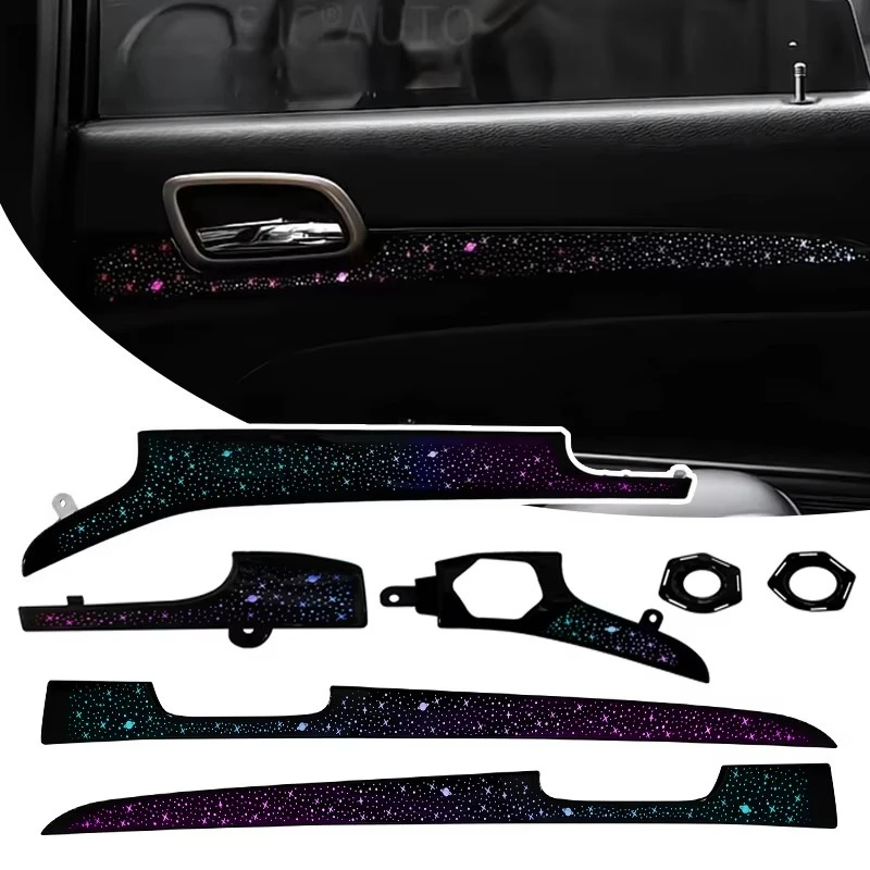 

SJC for Grand Cherokee 2011-2021 Upgrade APP Music Control Atmosphere Accessories Interior Decoration 64colors LED Light