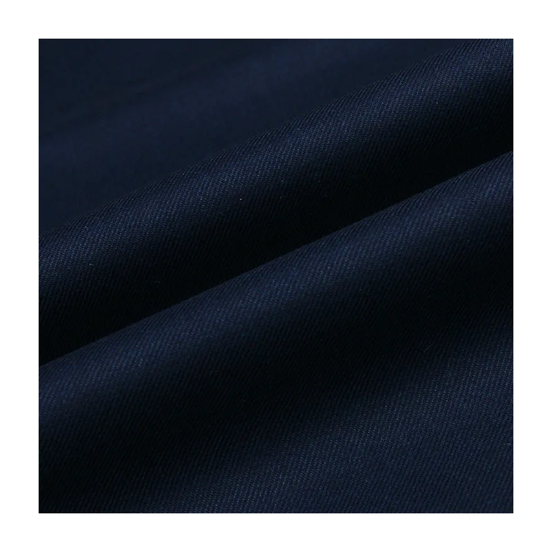 300G Worsted Wool Plain Double-Sided Woolen Diagonal Cloth Autumn and Winter Suit Coat Fabric