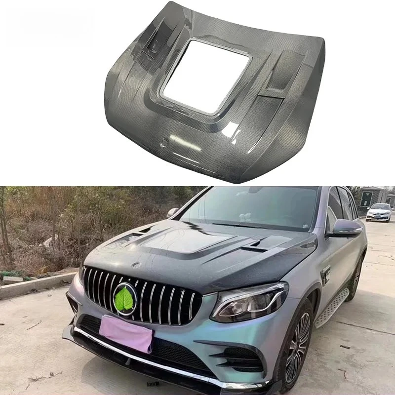

X253 C253 GLC Carbon Fiber Engine Hood Bonnet For Mercedes Benz GLC X253 C253 GLC
