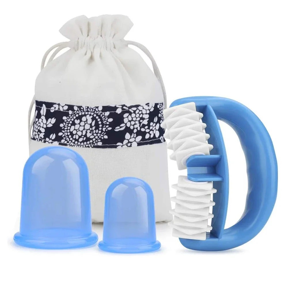 

Anti-Cellulite Silicone Suction Cups Banks Vacuum Massage Cupping Massager For Jar Physiotherapy Cans Set Fat Burner Gift Bag