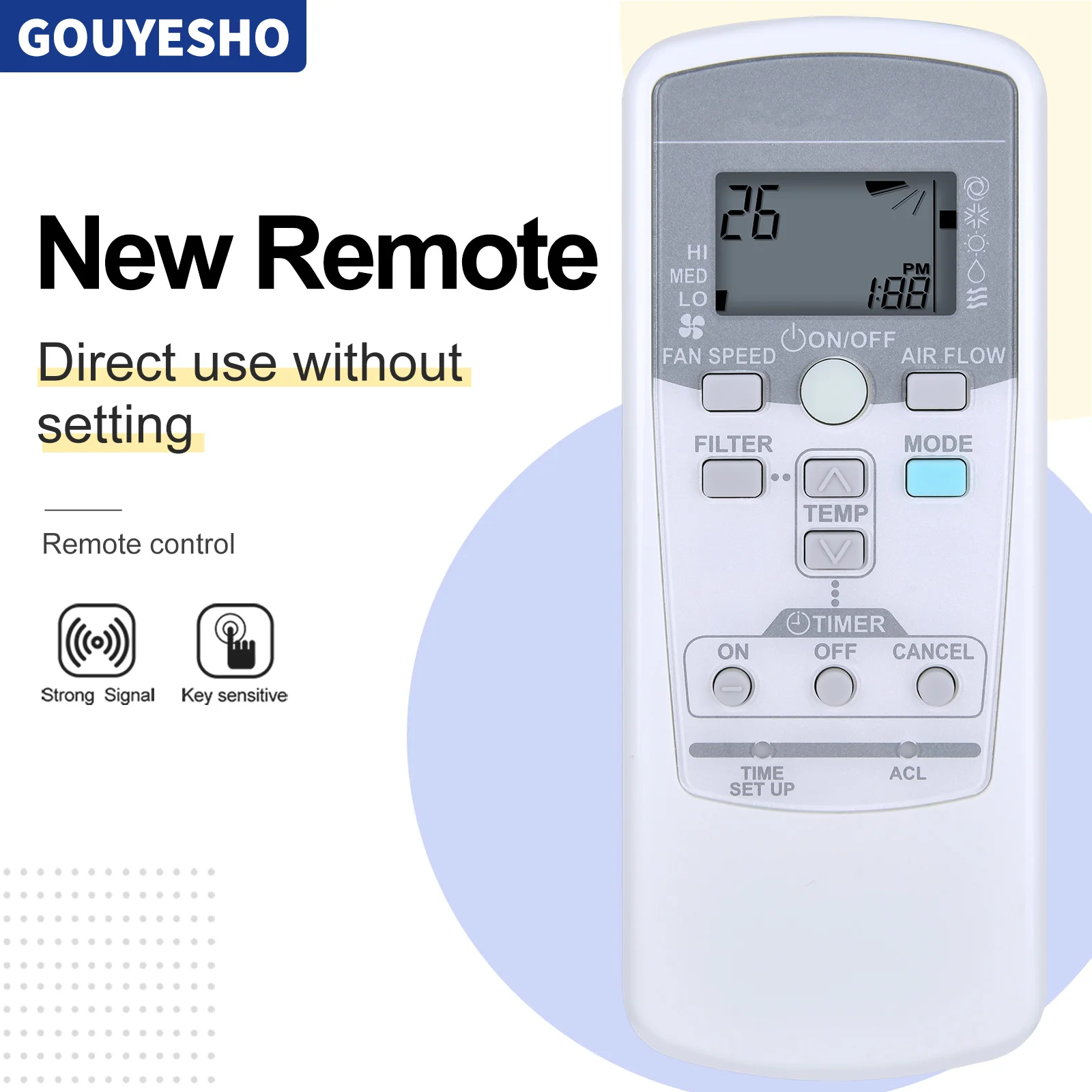 Nuevo PJA502A704AB para Control remoto de aire acondicionado Mitsubishi