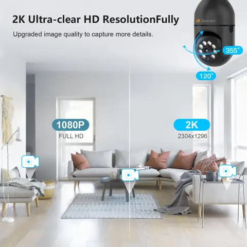 10 best sales बल्ब कैमरा वाईफाई - №1