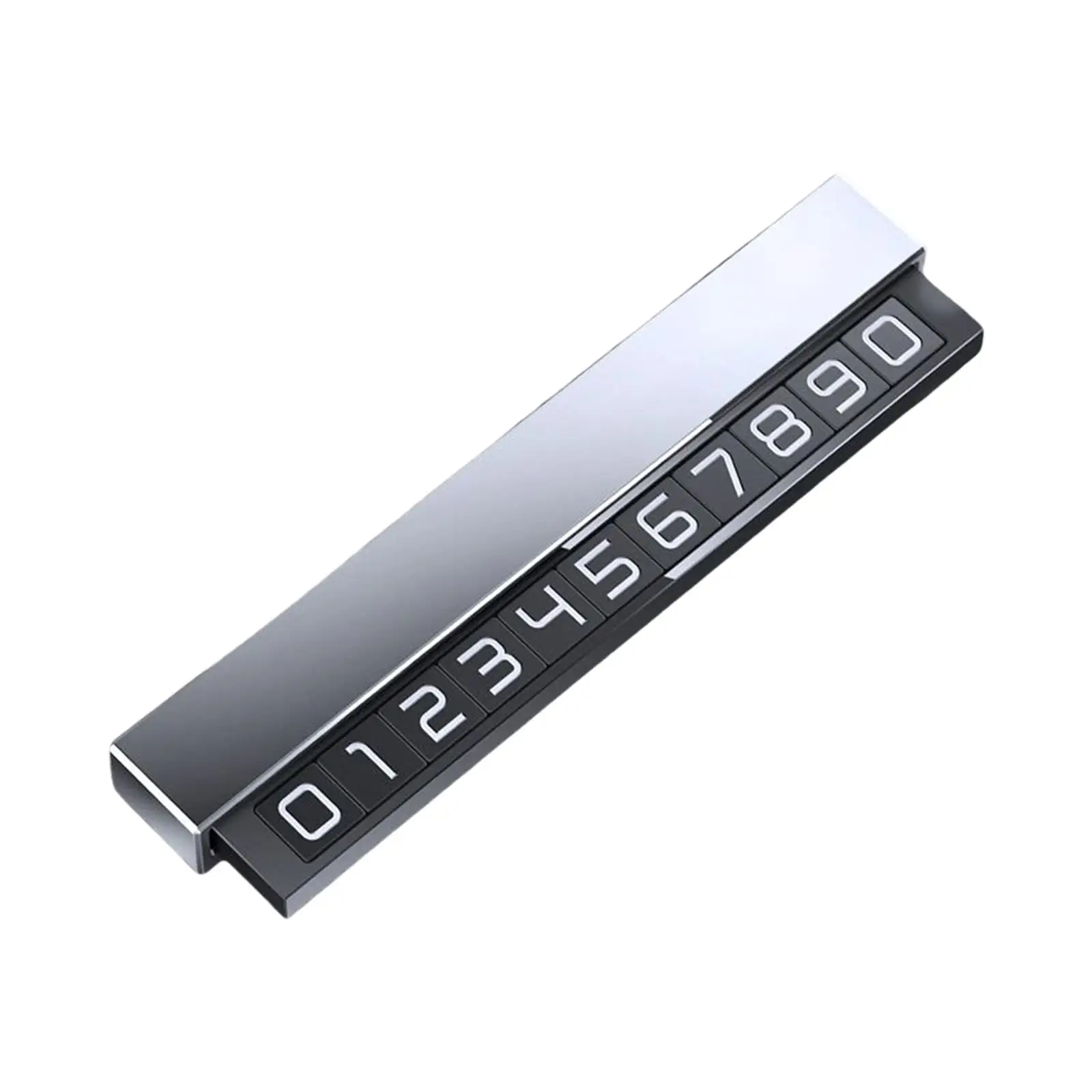 Car Temporary Parking Sign Automobile Accessories High Temperature Resistance Luminous Phone Number Card Plate for Parking