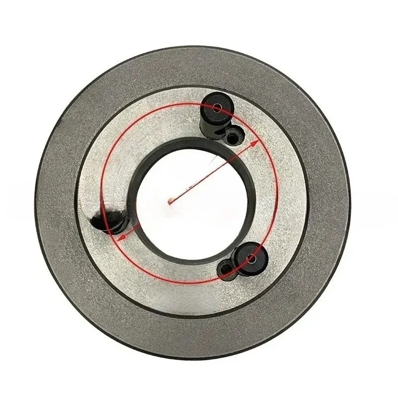 

Three Jaw Chuck Connection Transition Flange Lathe Spindle Adapter Plate 160 D4 D5 200 D4 D5