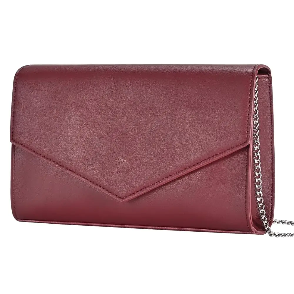 

Сумка-клатч GM LIKKIE для женщин, вечерняя сумка-конверт, складная сумка через плечо из искусственной кожи