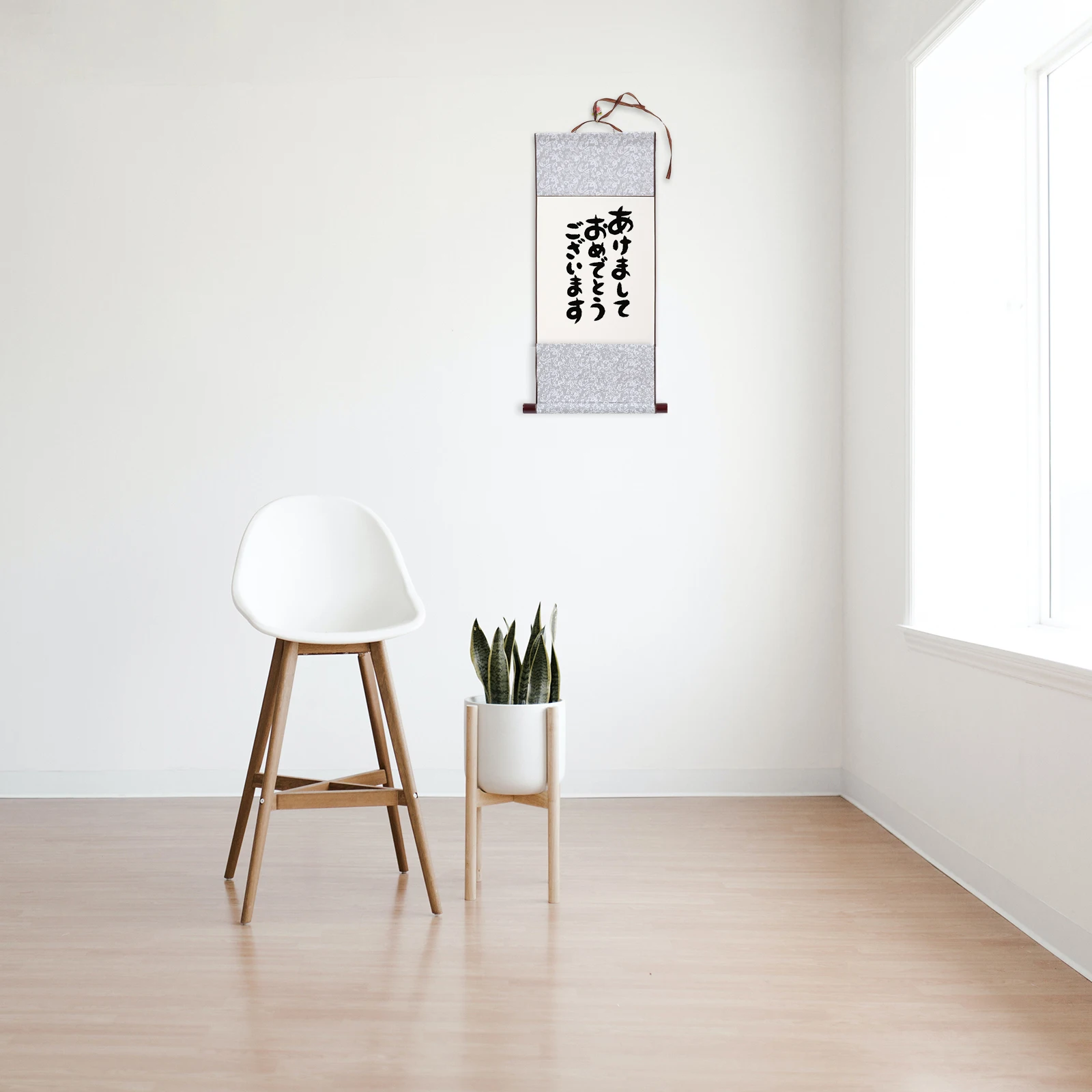 

2Pcs Blank Calligraphy Scroll Chinese Paper Lightweight Portable Design Good Water Absorption Optimal for Brush Painting