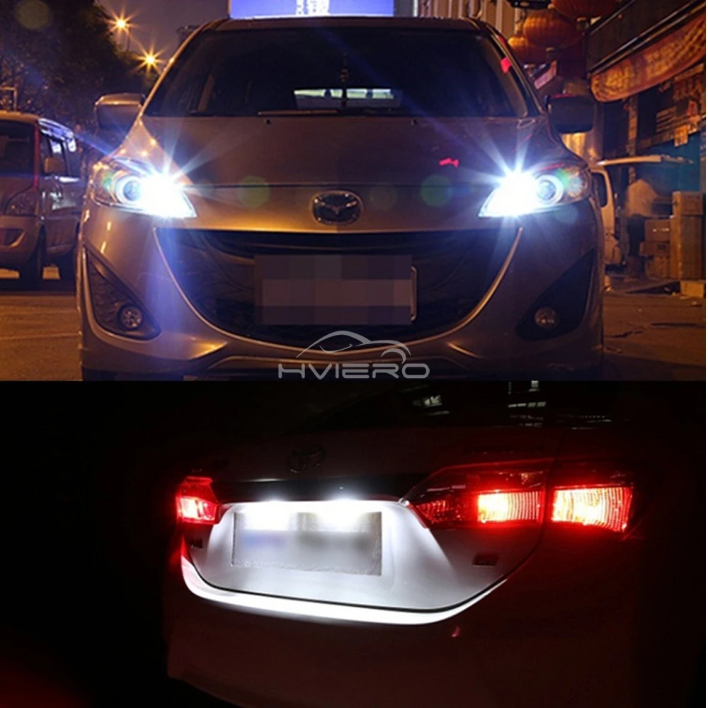 T10 W5W LED Car Clearance Led Dome Reading Lamp 3030 1SMD Auto Interior Vehicle Color Door Bulb Accessories Trunk Reverse Lights