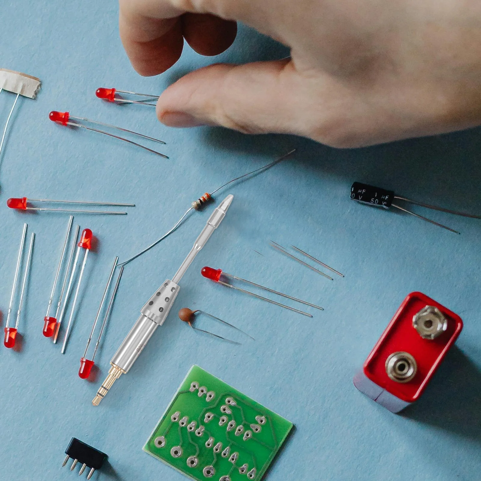 

Heat-Resistant Soldering Tips for Ts80p Ts80 Cordless Irons Easy Install Replacement Soldering Head Accurate DIY Electronics