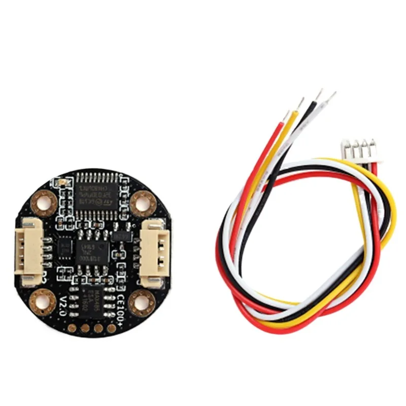 For Angle Sensor CE100 Encoder High Precision 15-Bit Angle Measurement Speed RS485 Single Turn Rotary Encoder