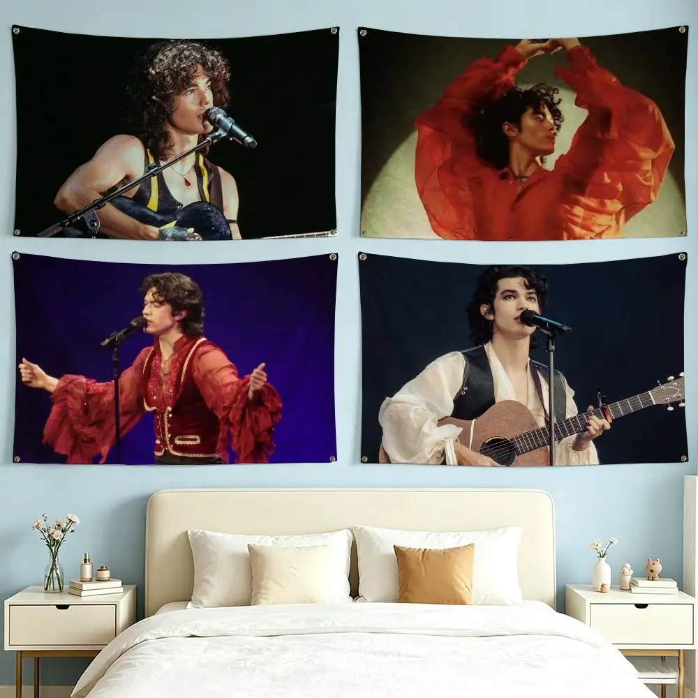 Singer Conan Gray Found Heaven  Flags Wall Hanging Tapestry Outdoor Garage Room Decorative flag Background Blanket