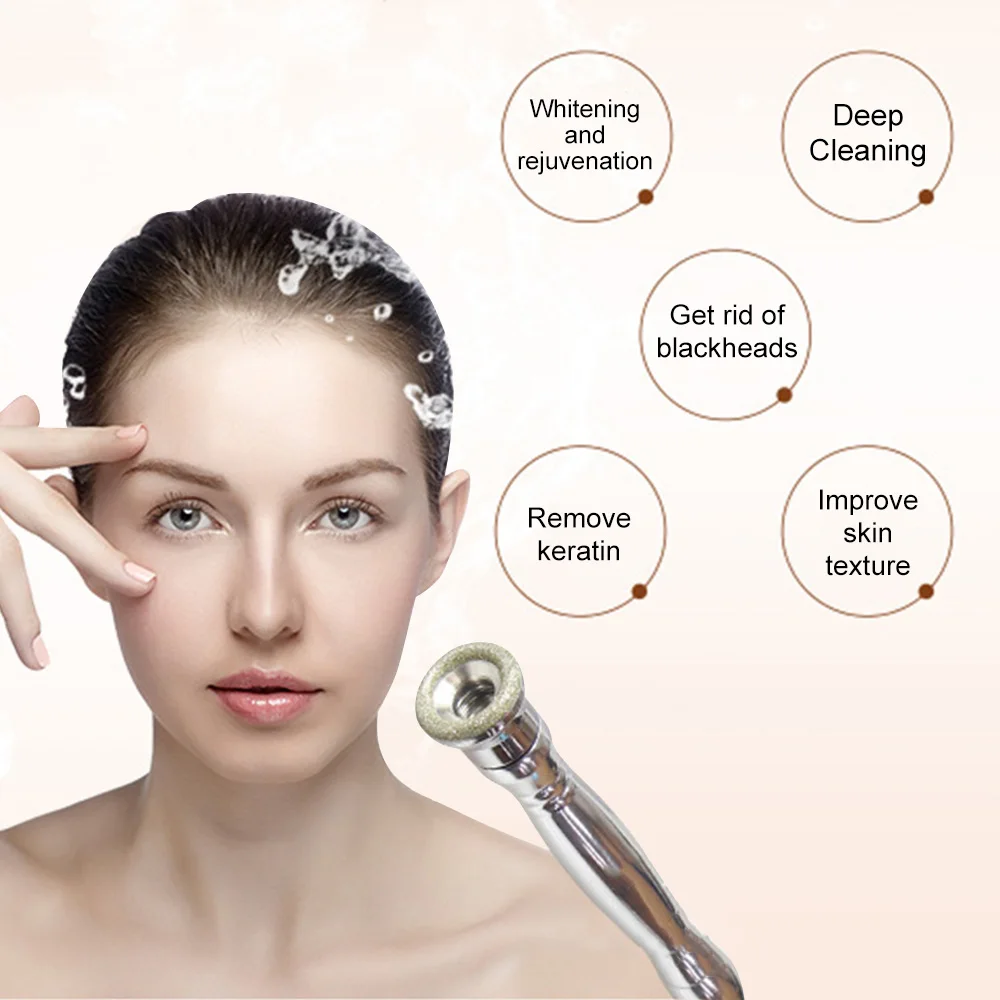 Máquina De Dermoabrasão De Diamante Microdermoabrasão, Esfoliação De Pulverização De Água, Enrugamento De Peeling Facial, Dispositivo De Beleza De