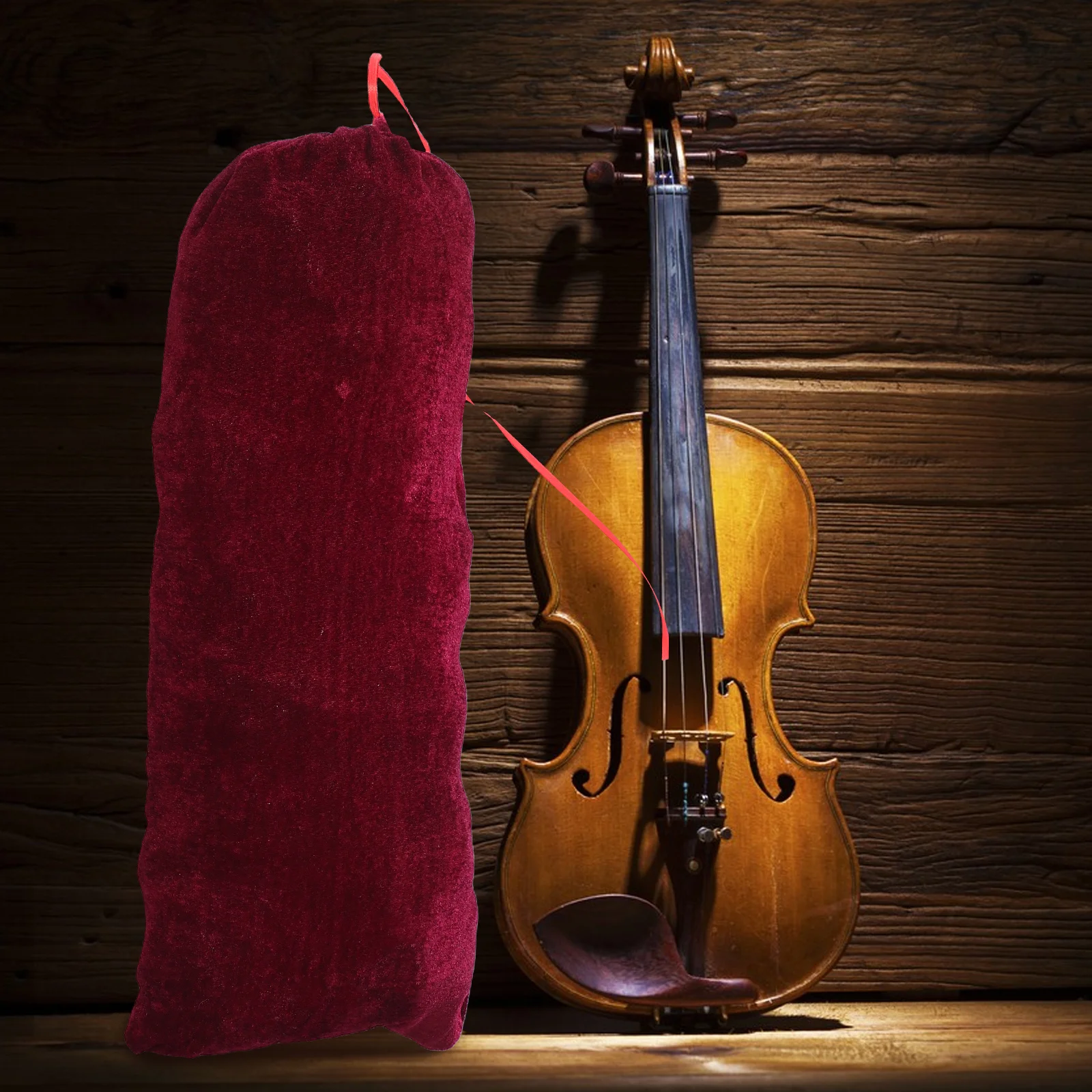 

Portable Violin Cover with Scratch Resistance Heavy Duty Fabric Construction for Safe Carrying and Long Term Instrument