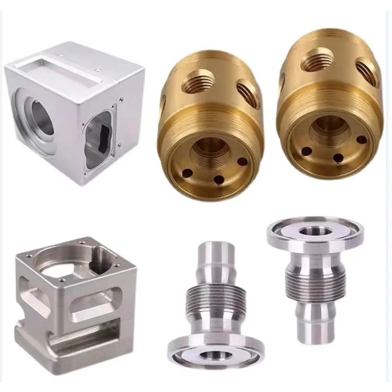 Aluminium / Brass / Stainless Steel CNC Turning and Milling Pin Machining CNC Precision Mechanical Components