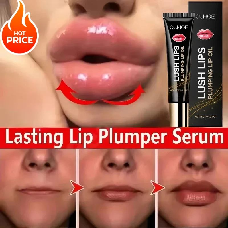 

Lip Plumper Oil Increase Lip Elasticity Instantly Volumising Long-lasting Moisturize Lip Plumper Gloss Sexy Beauty Makeup