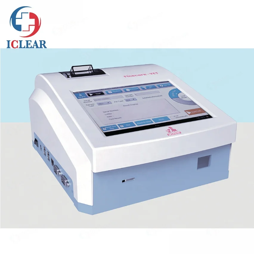 

Wondfo Finecare Plus Vet YG-101 Vet Fluorescence Immunoassay Analyzer