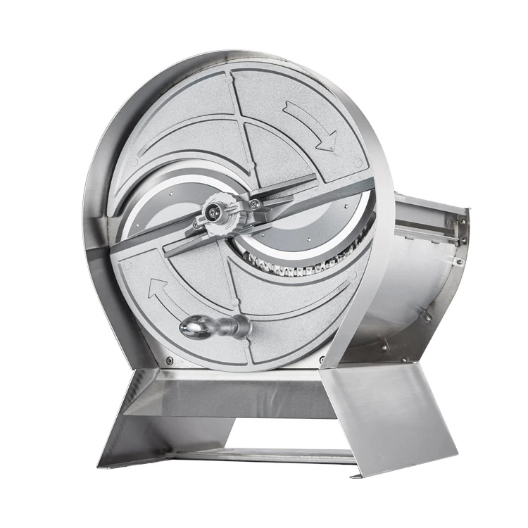 Stainless Steel Banana Chips Slicer Machine with Huge Blades and Rubber Foot Pads