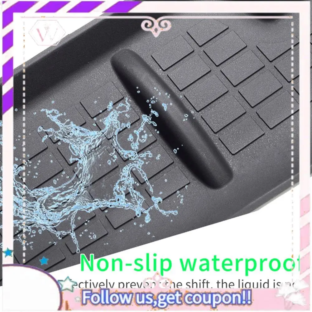 Top-Rated Co-Pilot Interior Anti-Slip Pad Gate Slot Cup Mat For Honda N-BOX NBOX JF3 JF4 2017+ Central Control Storage Mat