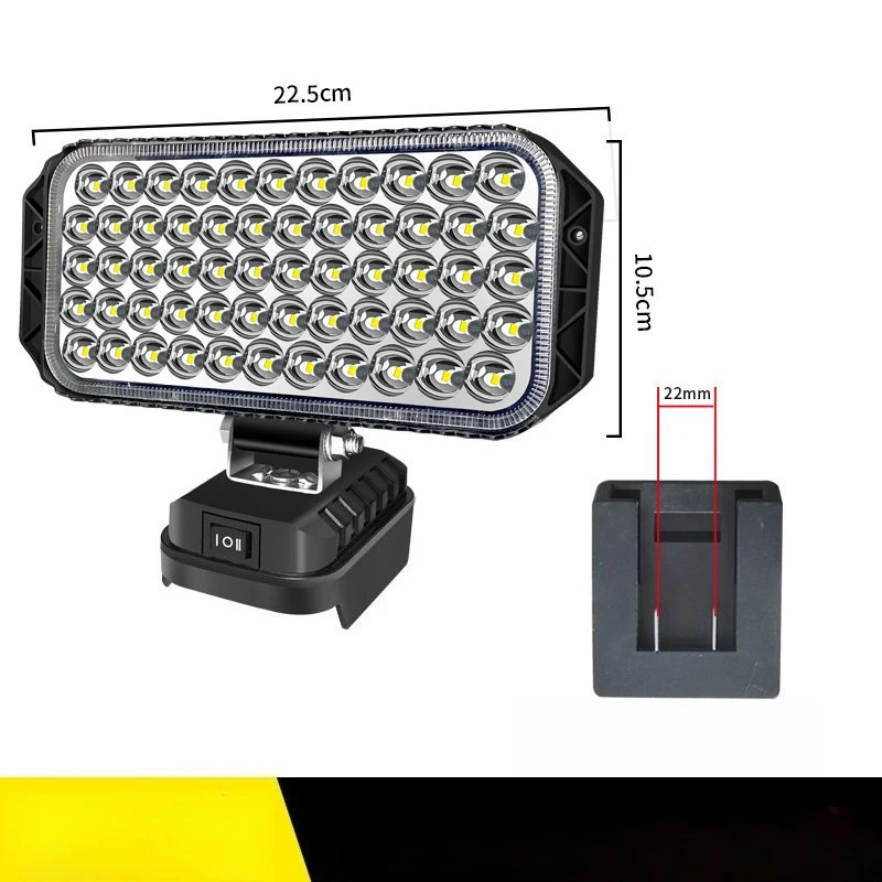 Compact Adjustable Fill Light, Multifunctional Handheld LED Lighting Device