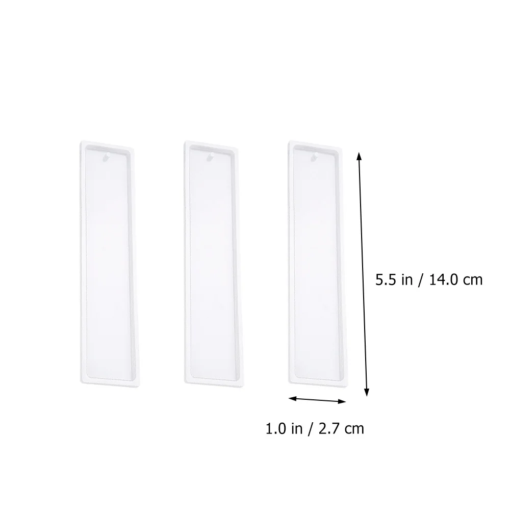 

15 Pcs Bookmark Mold Silicone Casting for DIY Epoxy Resin Crafts Flexible Durable Reusable Jewelry Accessories Making