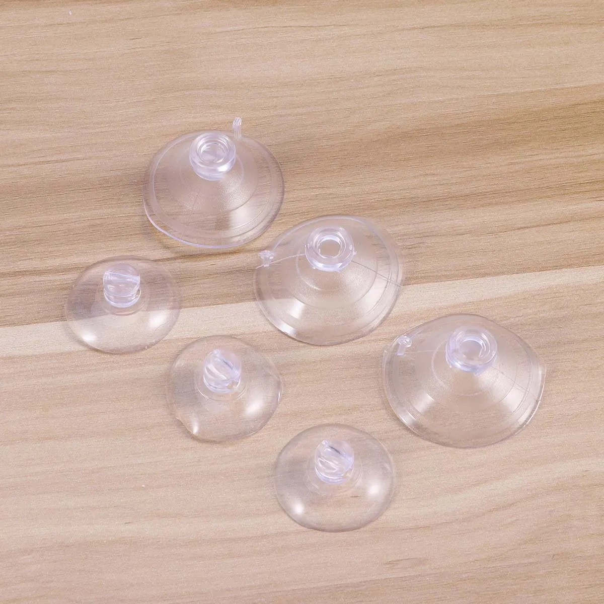 

30 Pcs Suction Cup Plastic Suckers Window Cups Without Hook Wedding Car Glass Hooks