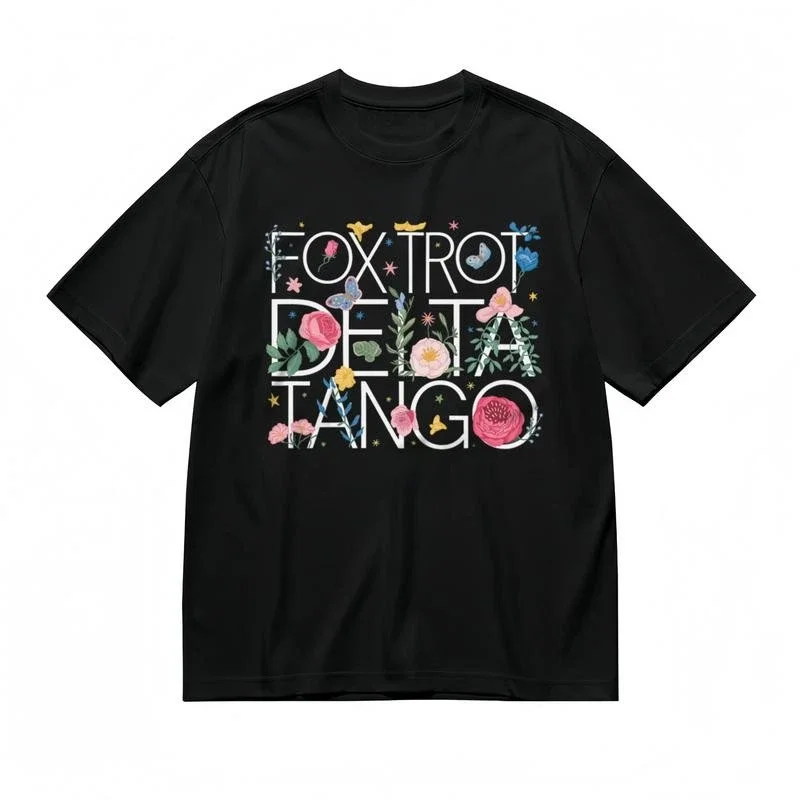 

Cool Color Character Graphic Printing Summer Luxury Brand Pure Cotton Men's and Women's T-shirt Short Sleeve Street Fashion