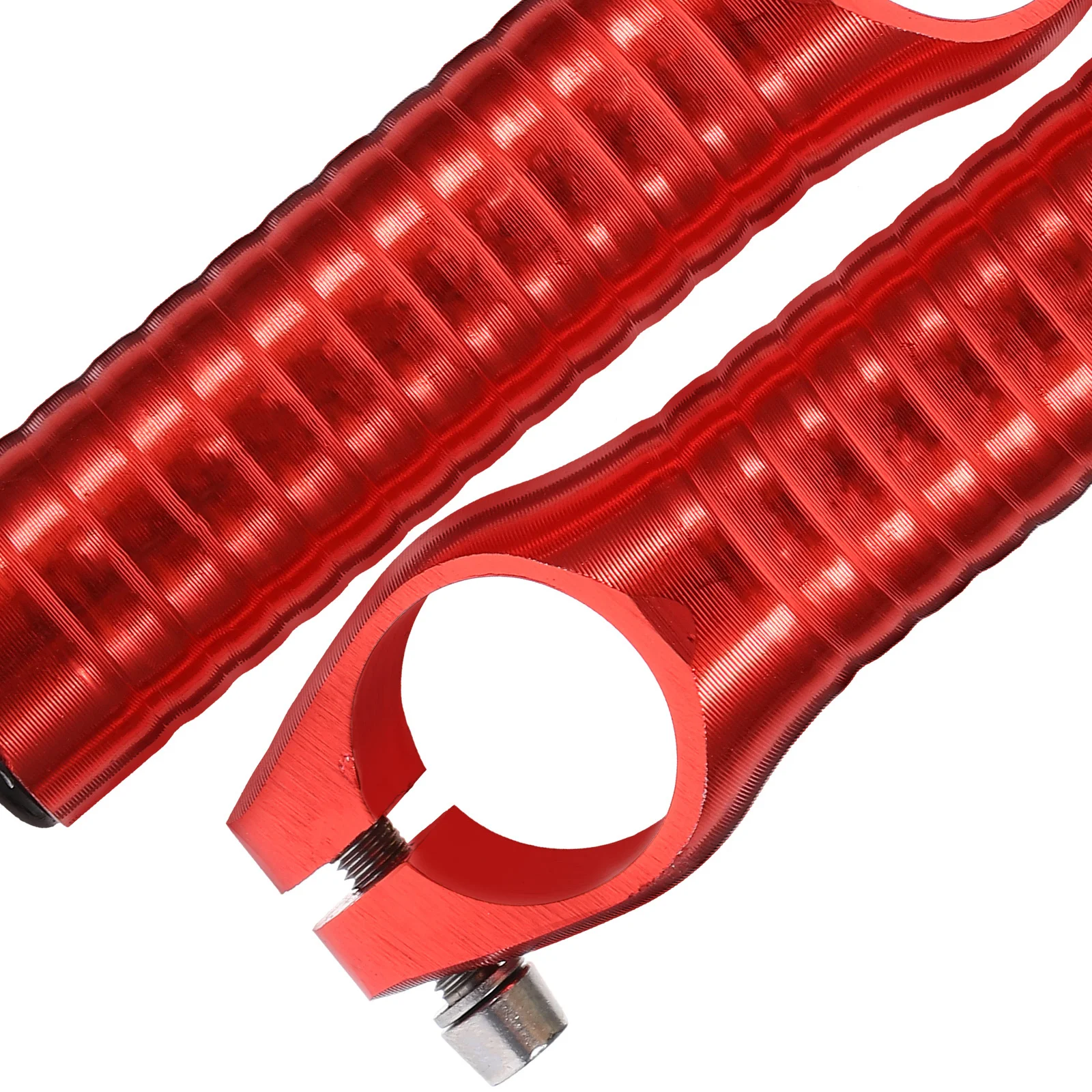 Auxiliary Handlebar for Cycling Aluminum Alloy Cnc Turned Anti-Slip Surface Bike Rest Bar for Mountain Bike Long Distance Ride