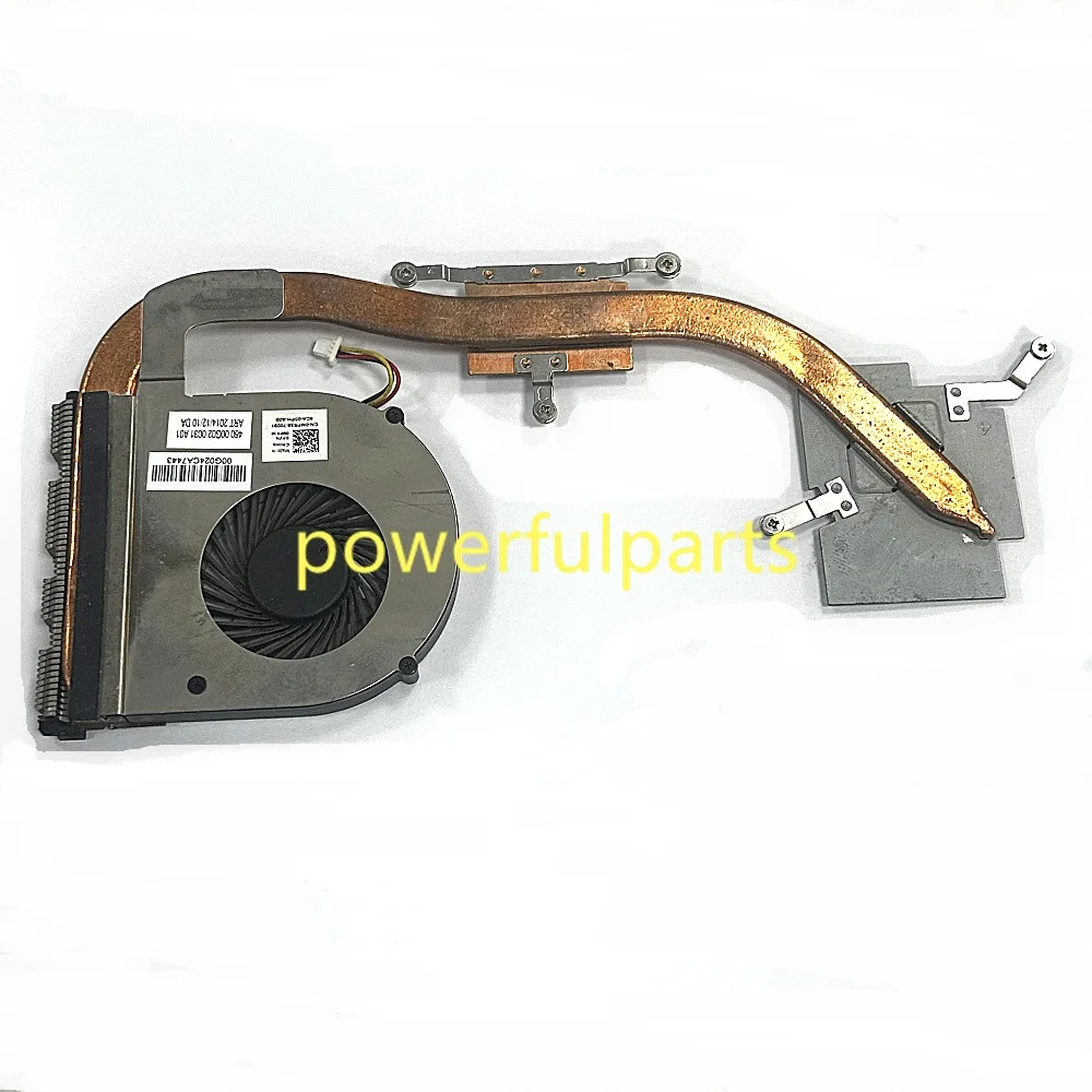 

0MFR38 для DELL Inspiron 15 14 3542 3443 3442 вентилятор радиатора процессора в сборе для дискретной графики Nvidia