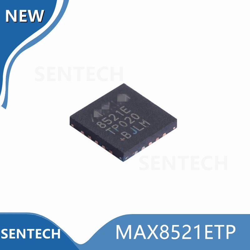 

5PCS/LOT 100% New original MAX8521ETP QFN-20 Professional Power Management (PMIC)