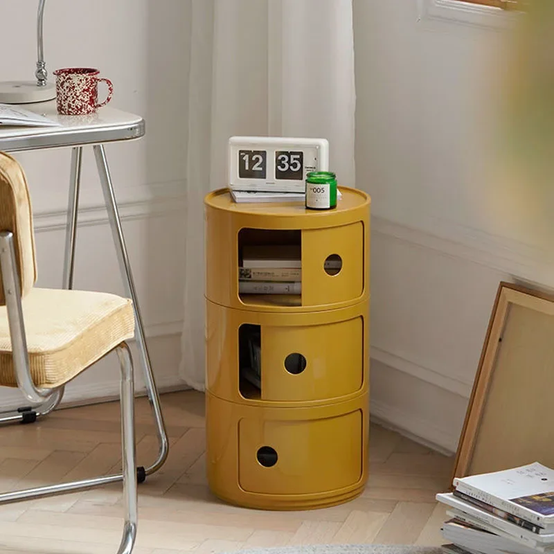 

Nordic Ins Bedside Table Modern Minimalist Side Table Creative Small Cabinet Simple Side Cabinet Bedroom Living Room Furniture