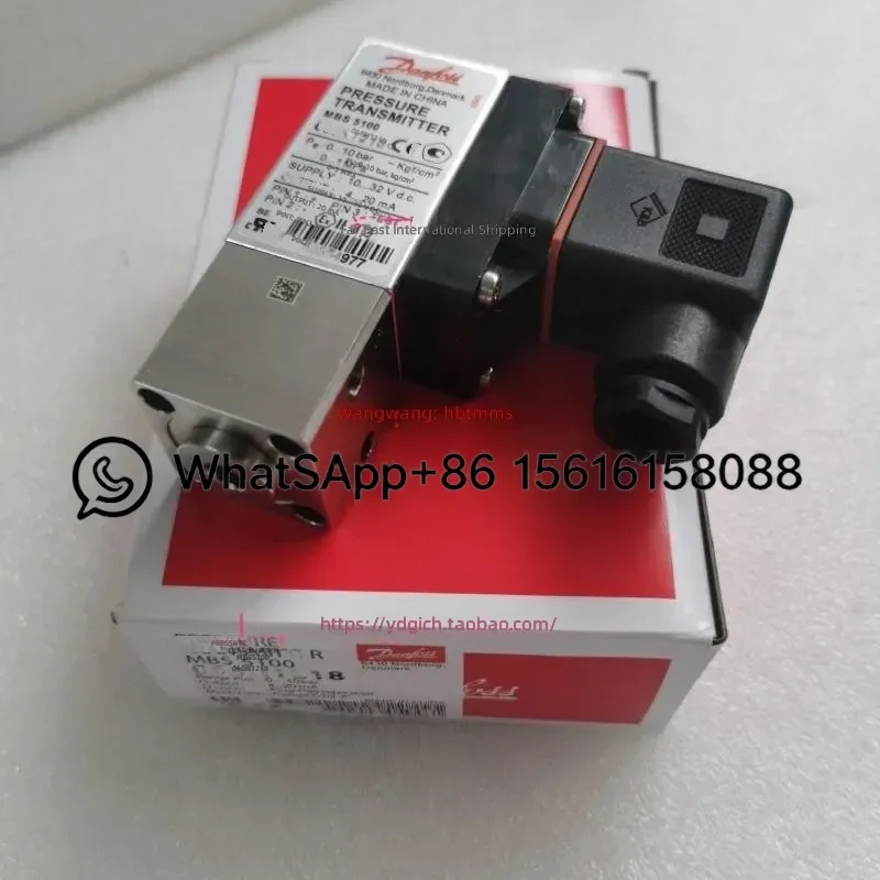 Danfoss Pressure Sensor MBS5100 060N1218 0-10BAR Capacitive 2011-1DB04 Industrial Transmitter High Precision for HVAC