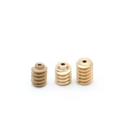 Mini 0.3M Copper Worm 0.98MM 1MM Outer Diameter 3.8/4mm DIY RC Remote Control Toy Motor