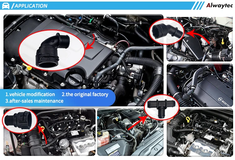 Heißer Verkauf NW32 Kühleranschluss Kühlmittelanschluss zur Kühlung der Batterien von Elektrofahrzeugen – Detail 6