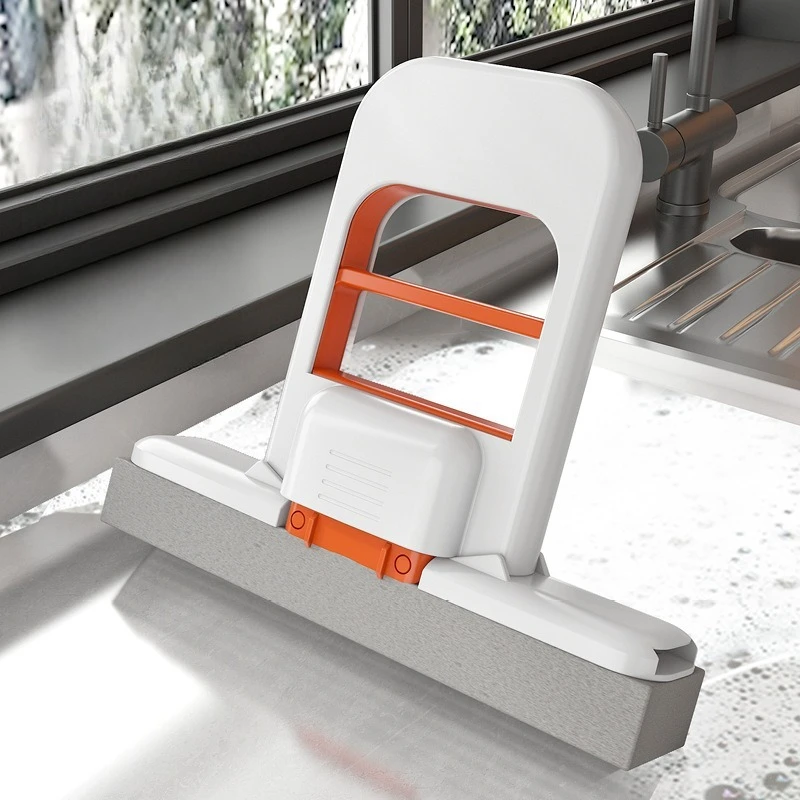 

Миниатюрная ручная настольная швабра, легко чистится и складывается, для уборки кухонных столешниц, без грязи, компактный инструмент для уборки рабочего стола