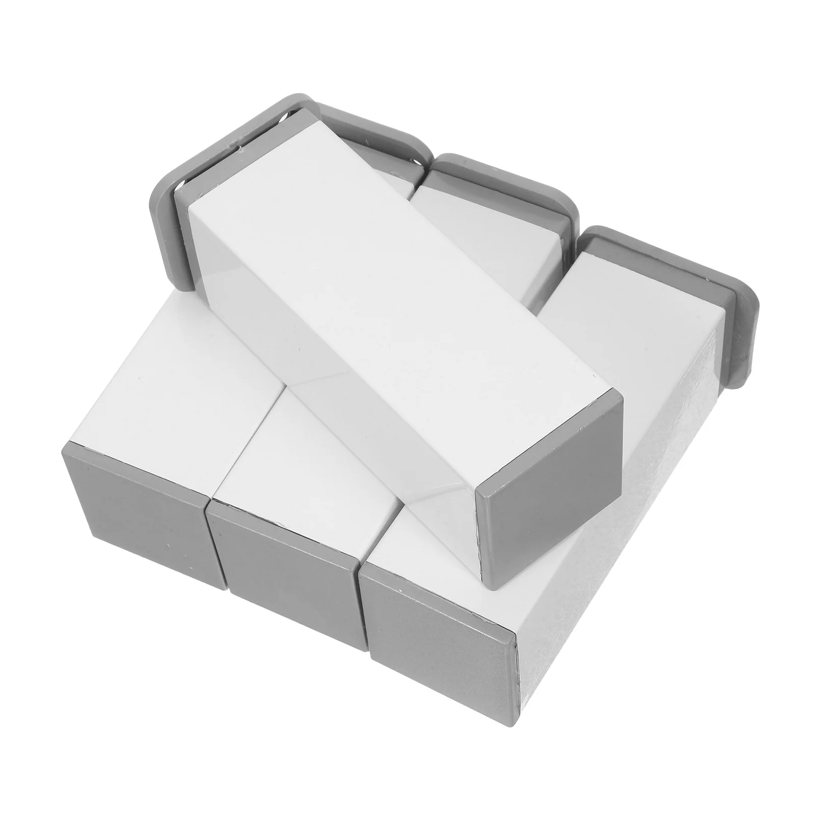 

4Pcs Adjustable Cabinet Legs Height Adjustable Furniture Feet White Stainless Steel Support for Sofa Bed Desk Coffee Table