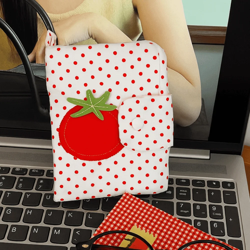 Multifunctional Passport Bag Ticket Holder Tomato Passport Clip Card Case Airplane Check-in Travel Wallet Passport Cover